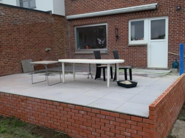 Agrandissement d'une terrasse