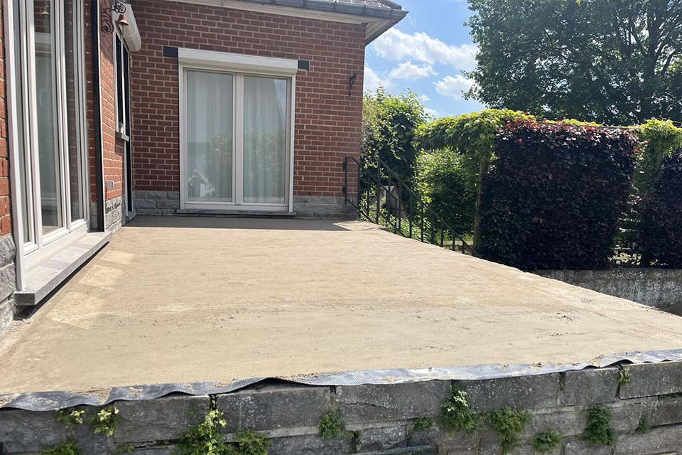 Travaux de maçonnerie